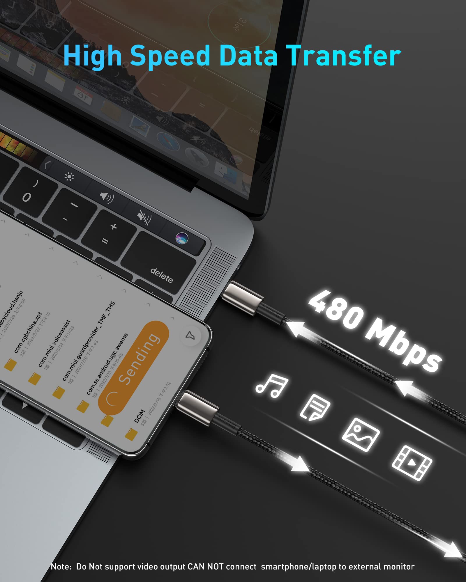 baseus-100w-usb-c-to-usb-c-cable-5a-20v-pd-fast-charging-zinc-alloy-nylon-braide image 5