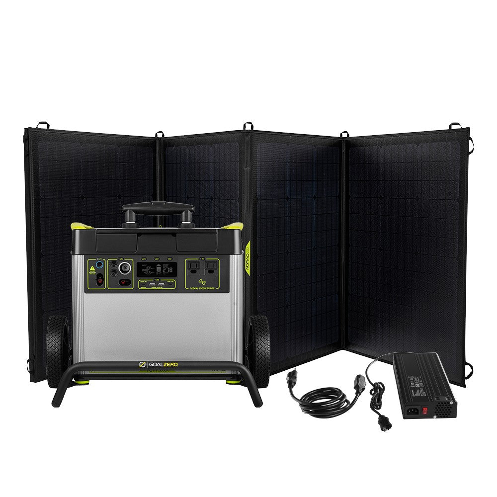 goal-zero-yeti-3000x-3-nomad-200-solar-generator-2000w-power-station-with-600w-s image 1