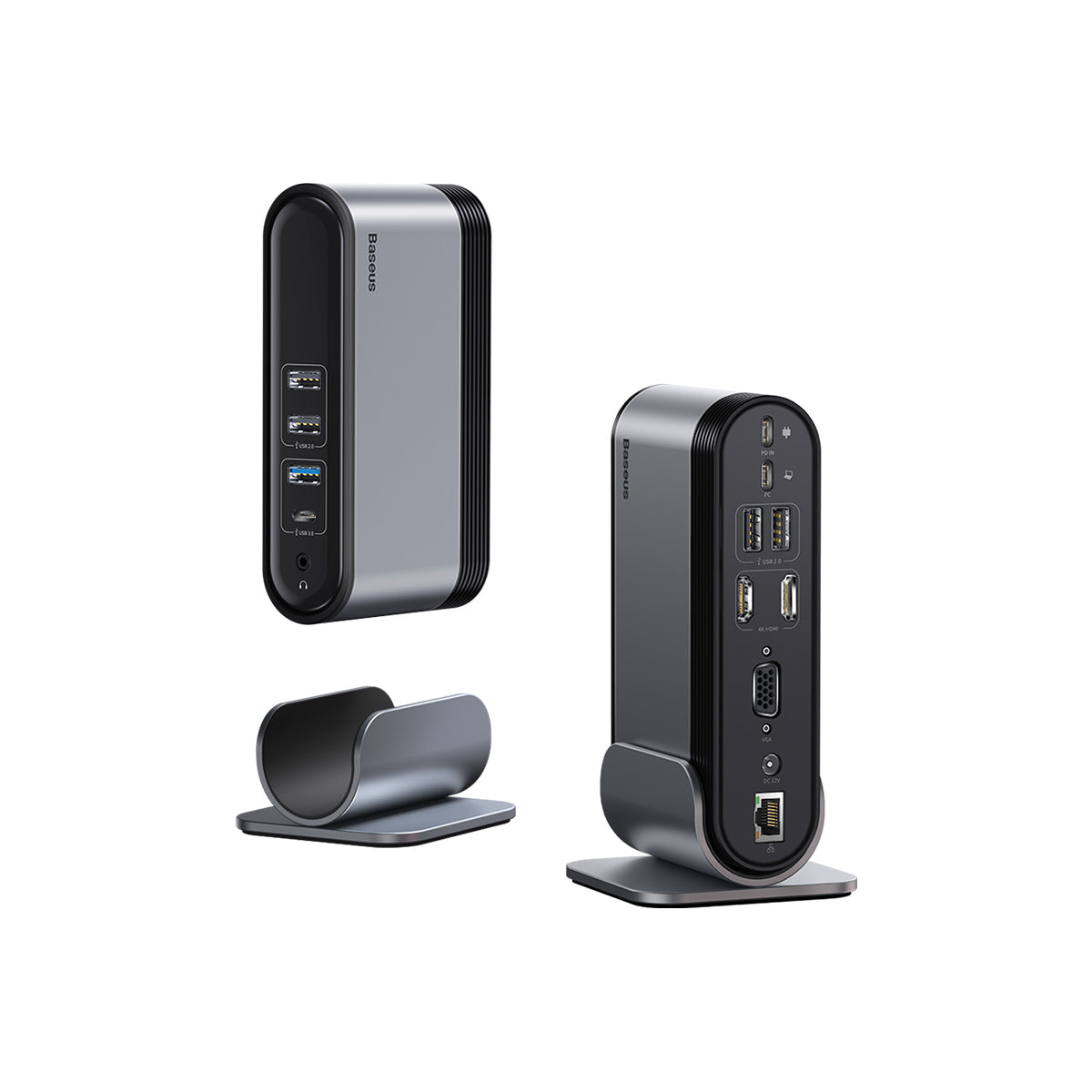 baseus-14-in-1-docking-station-with-triple-4k-monitor-support-for-usb-c-laptops image 5