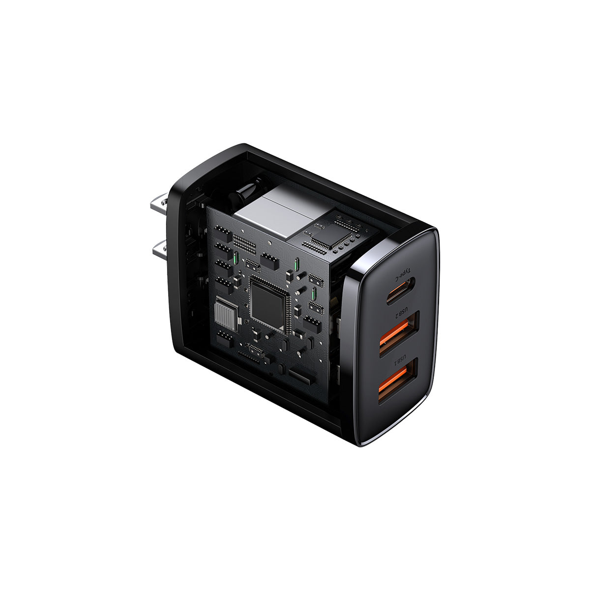 baseus-compact-3-port-30w-fast-charger-with-power-delivery image 7