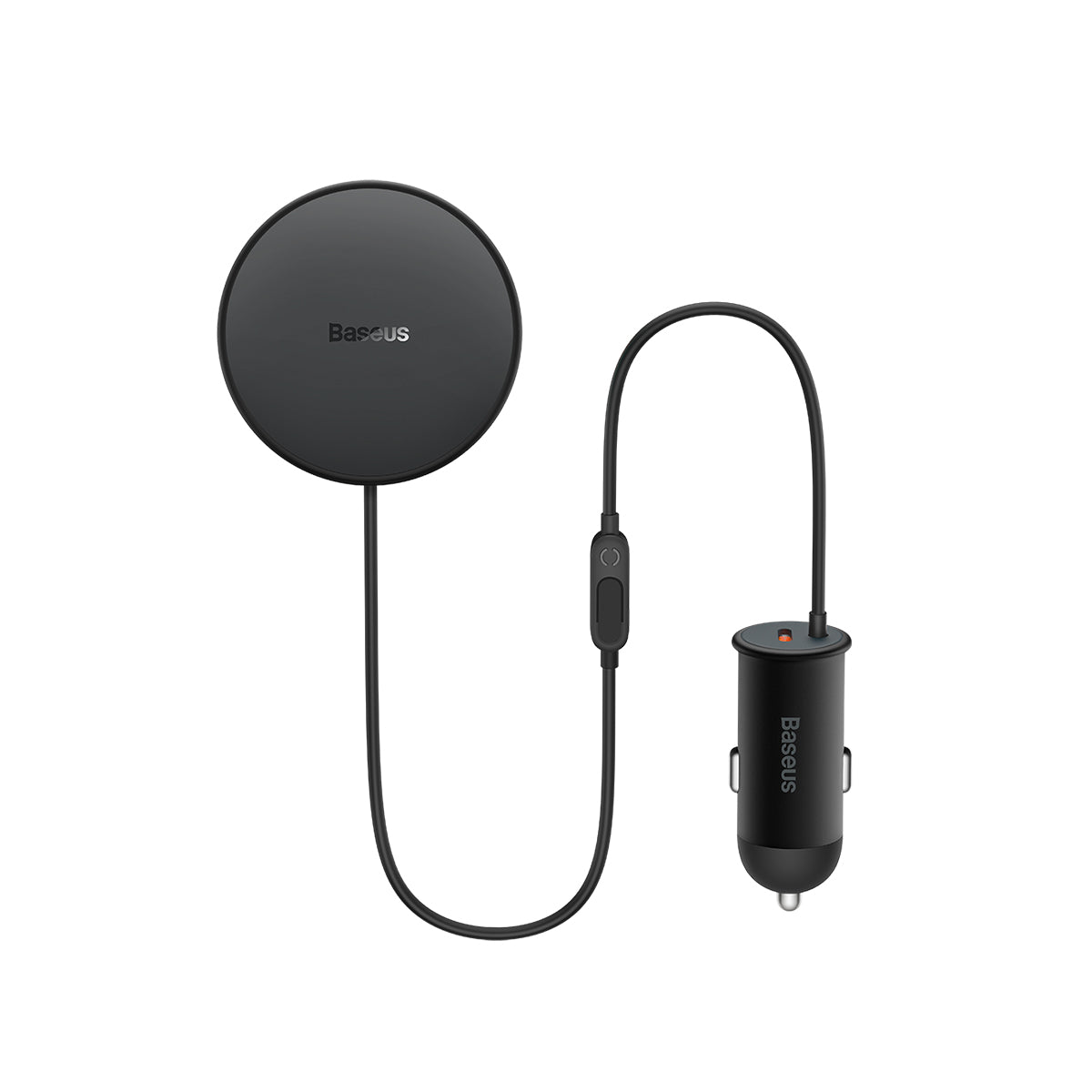 baseus-cw01-15w-magsafe-wireless-car-mount-charger-with-40w-adapter image 3