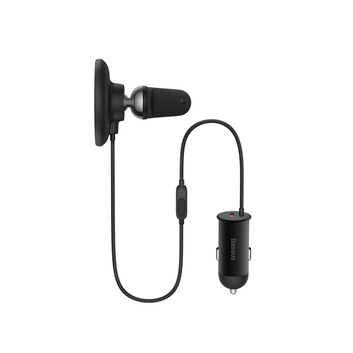 baseus-cw01-15w-magsafe-wireless-car-mount-charger-with-40w-adapter image 4