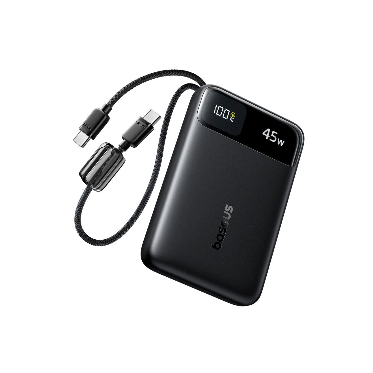 baseus-enerfill-fc11-45w-10000mah-power-bank-with-dual-built-in-usb-c-cables image 1