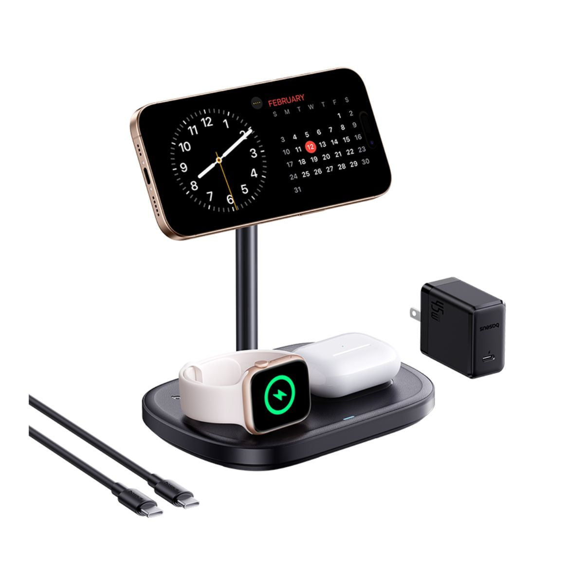 baseus-enerfill-fs41-3-in-1-wireless-charging-stand image 3
