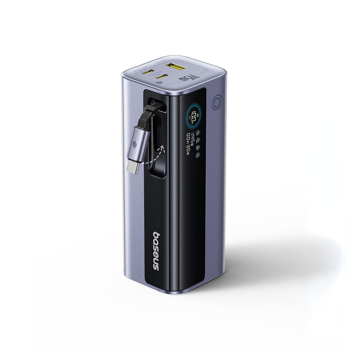 baseus-energeek-gr11-power-bank-with-retractable-cable-20000mah-145w image 2