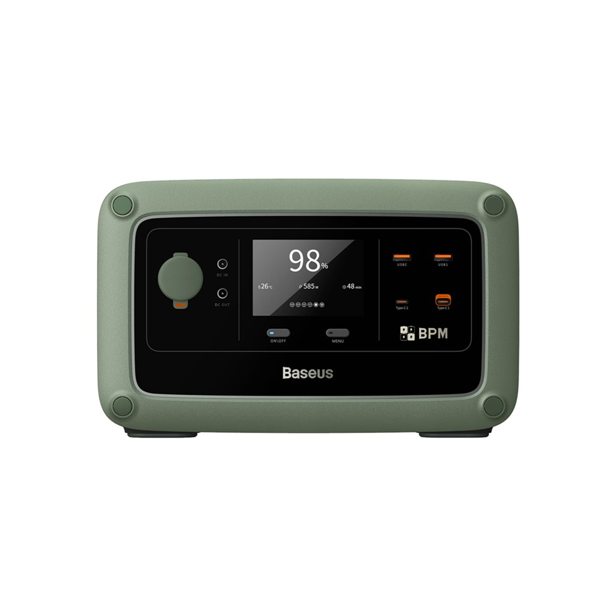baseus-energy-stack-portable-power-station-600w-576wh-lifepo image 2