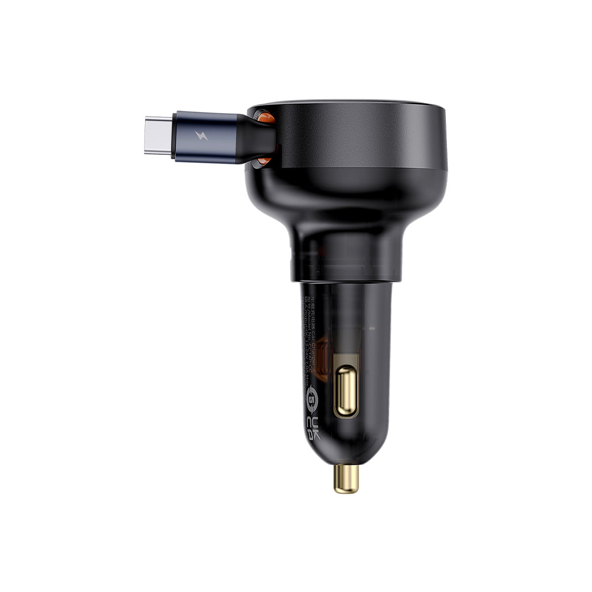 baseus-enjoyment-pro-retractable-usb-c-car-charger-60w-fast-charging-with-retrac image 3