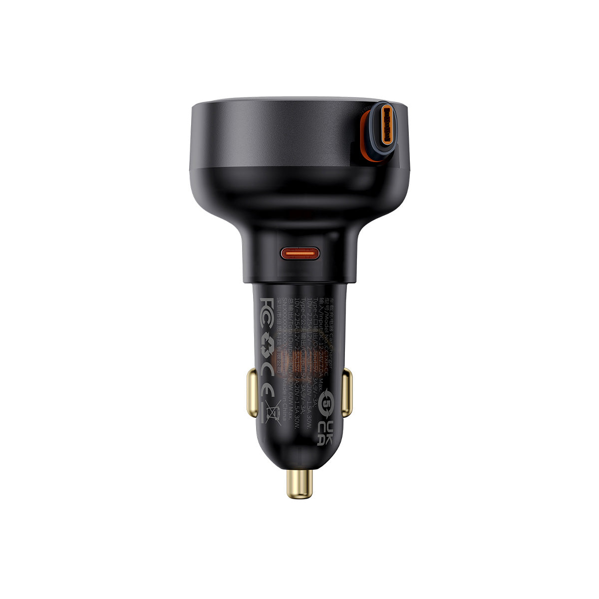 baseus-enjoyment-pro-retractable-usb-c-car-charger-60w-fast-charging-with-retrac image 6