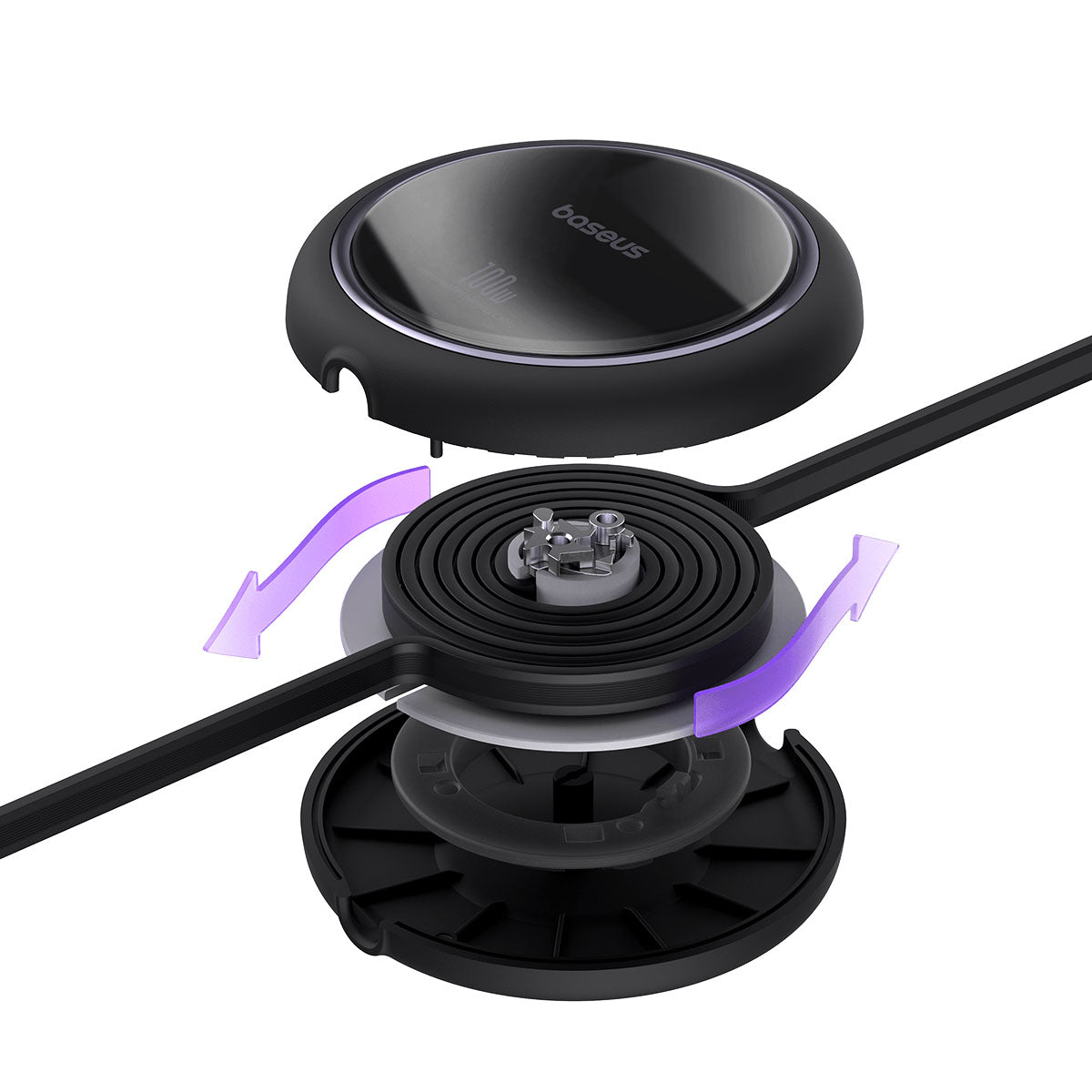 baseus-free2pull-retractable-usb-c-cable-100w-with-self-retracting-design image 5