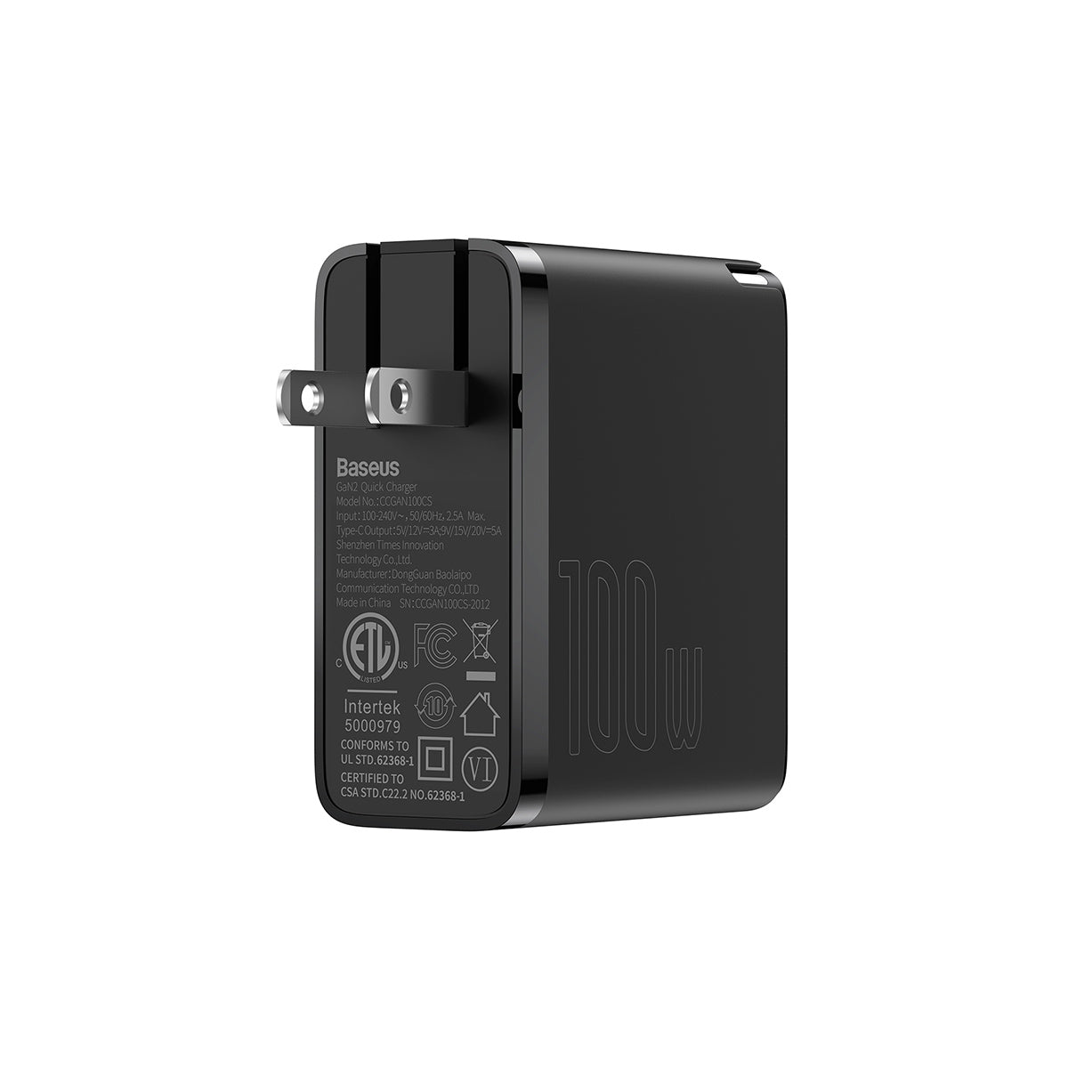baseus-gan2-usb-c-fast-charger-100w image 2