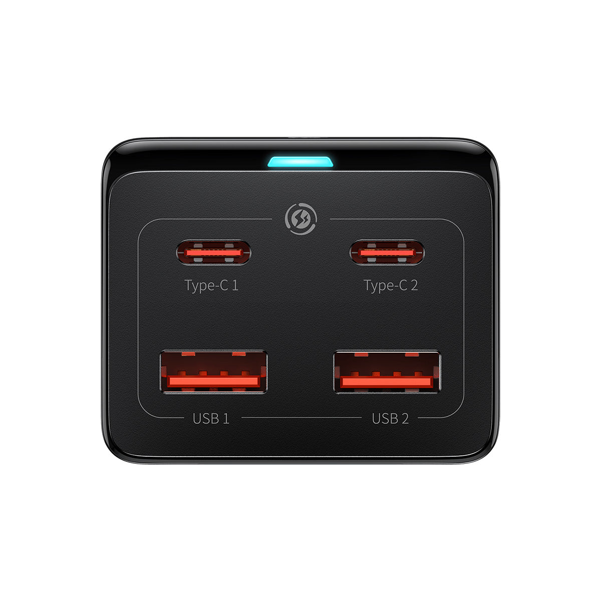baseus-powercombo-gan3-pro-6-port-100w-desktop-charging-station-with-ac-outlets image 4