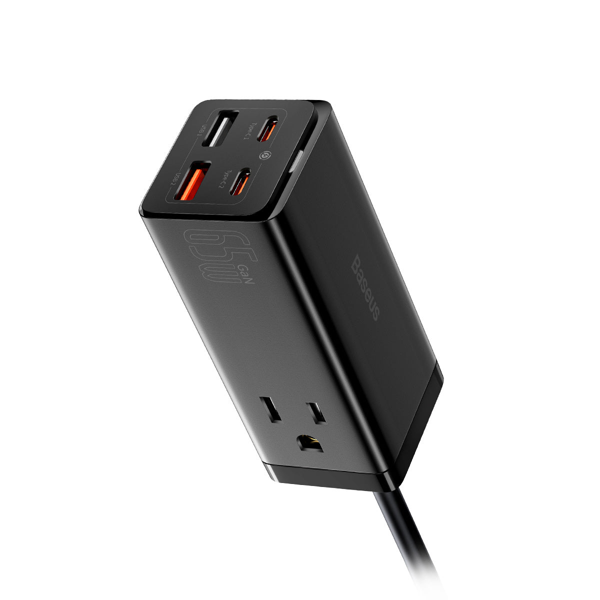 baseus-gan3-pro-6-port-65w-power-strip-with-ac-outlets-and-usb-charging image 2