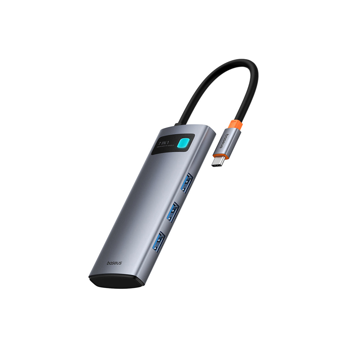 baseus-joystar-7-in-1-usb-c-hub-with-hdmi-sd-tf-card-reader-100w-pd image 3