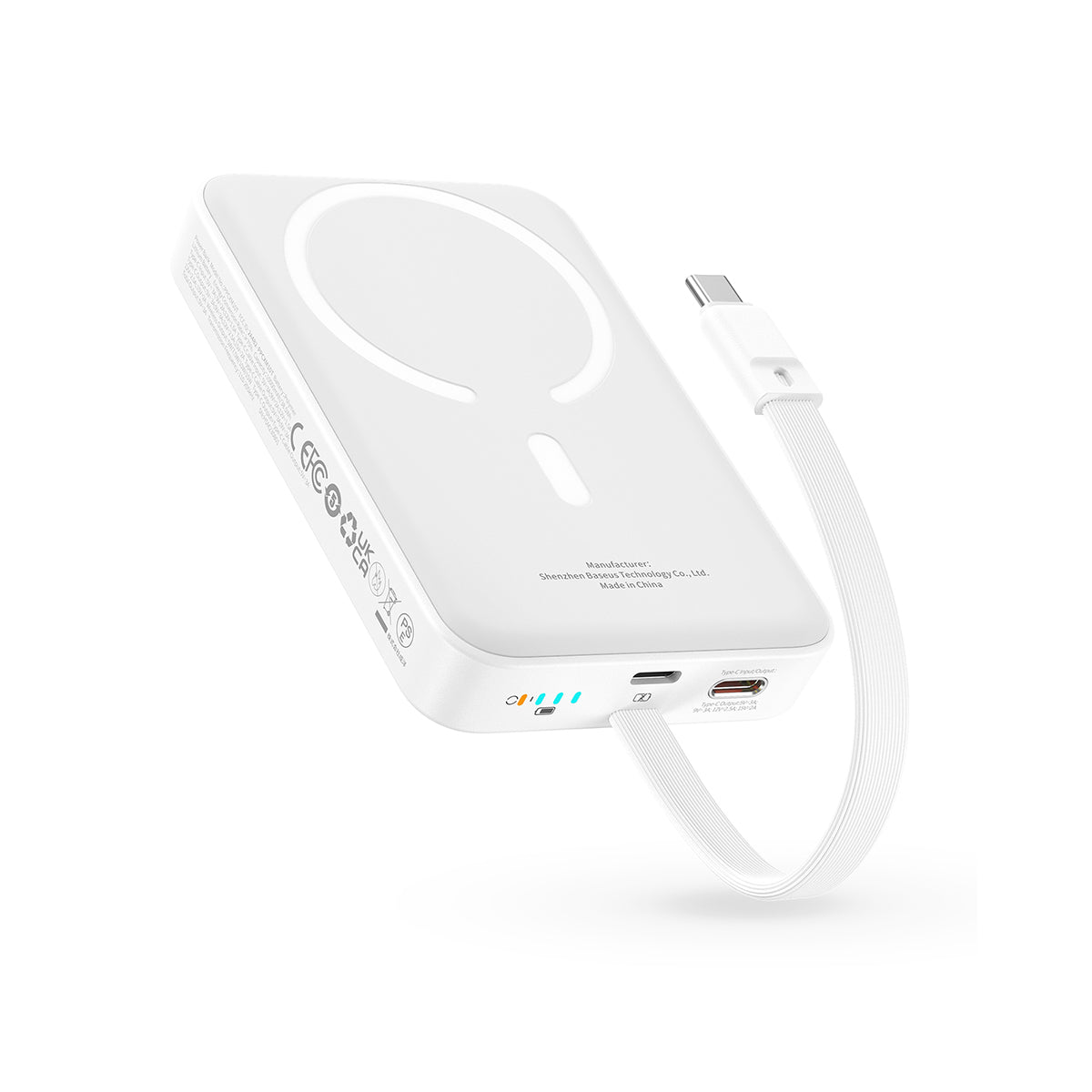 baseus-magnetic-power-bank-30w-10000mah-with-built-in-usb-c-cable image 4