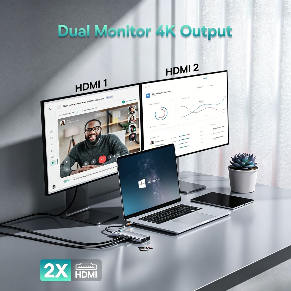 baseus-metal-gleam-series-9-in-1-usb-c-hub-4k-120hz-85w-pd-5gbps-compact image 7