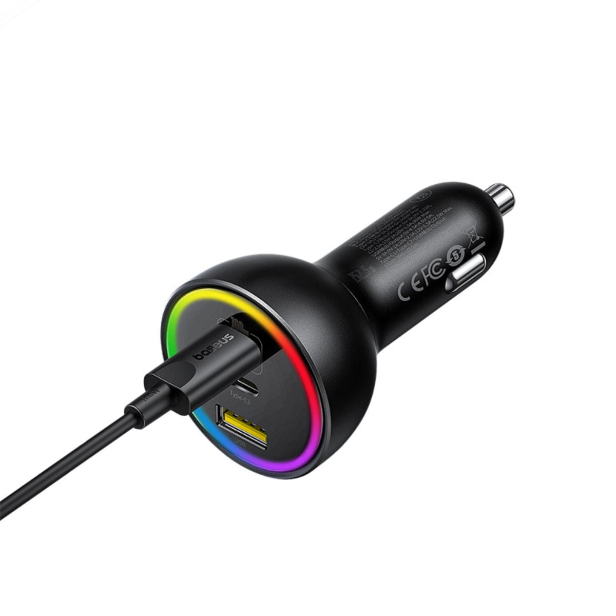 baseus-multi-port-fast-charge-car-charger-c-c-u-152-5w-set image 5