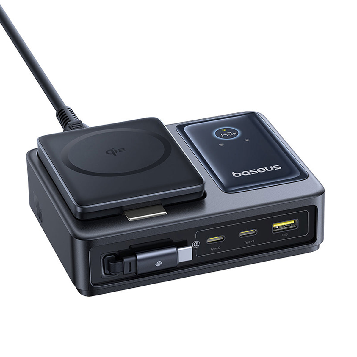 baseus-nomos-5-in-1-desktop-charger-qi2-140w image 5