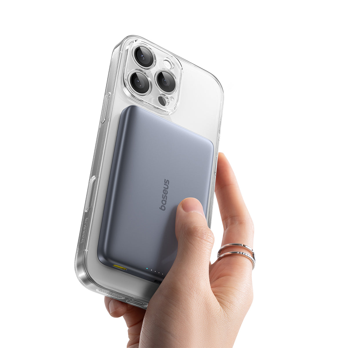 baseus-picogo-ultra-slim-qi2-magnetic-power-bank-10000mah-27w image 2
