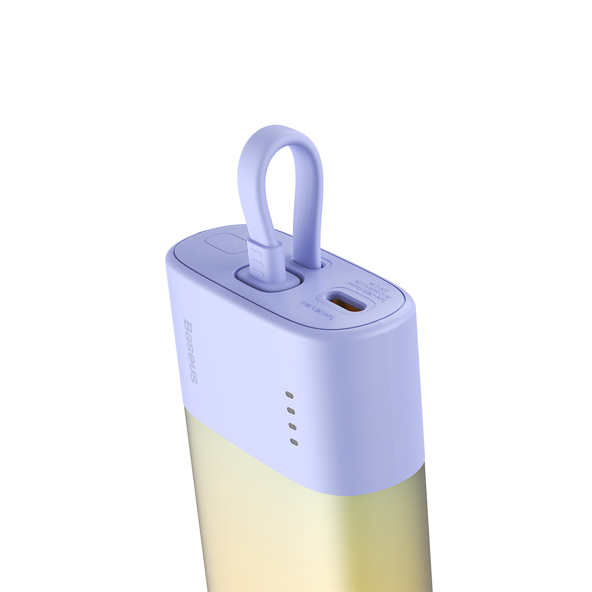 baseus-popsicle-usb-c-power-bank-20w-5200mah-built-in-cable-compact-and-travel-f image 7
