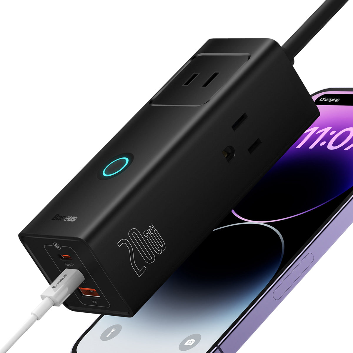 baseus-powercombo-lite-6-port-power-strip-with-20w-usb-c-charging image 6