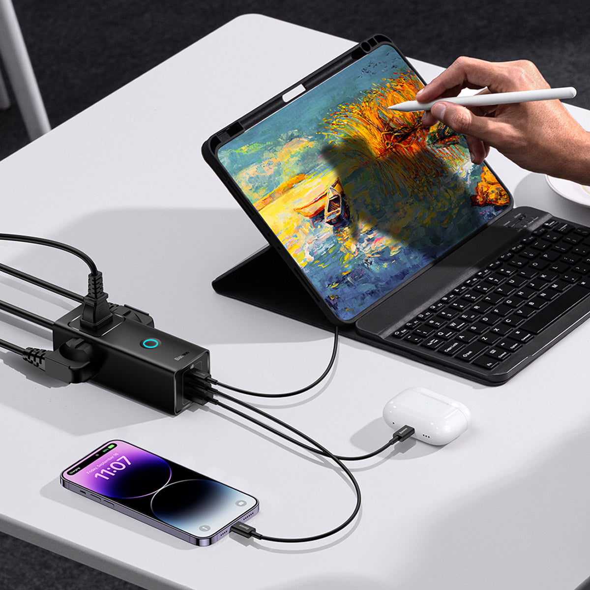 baseus-powercombo-lite-6-port-power-strip-with-20w-usb-c-charging image 7