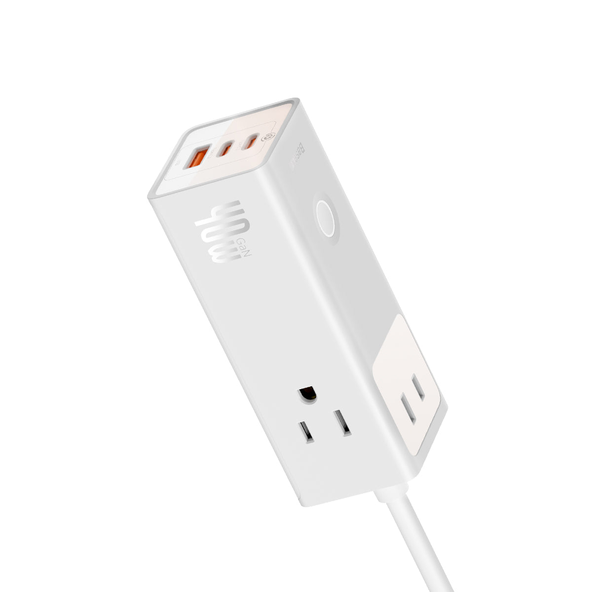 baseus-powercombo-pro-6-port-power-strip-with-40w-usb-c-3-ac-2-usb-c-1-usb-a image 2