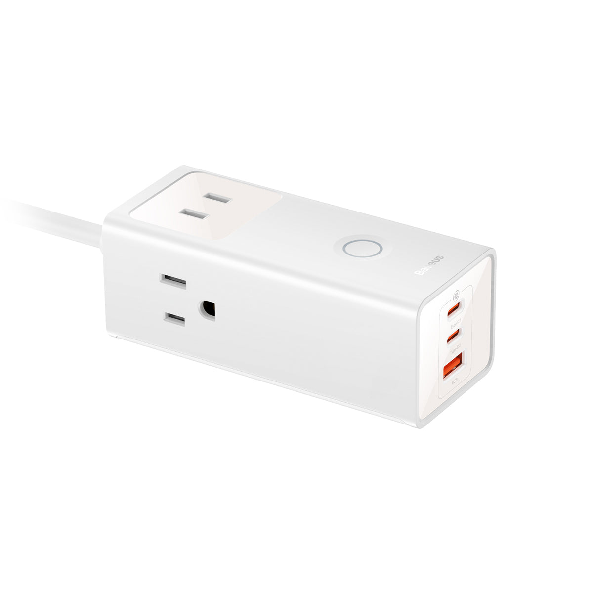 baseus-powercombo-pro-6-port-power-strip-with-40w-usb-c-3-ac-2-usb-c-1-usb-a image 3