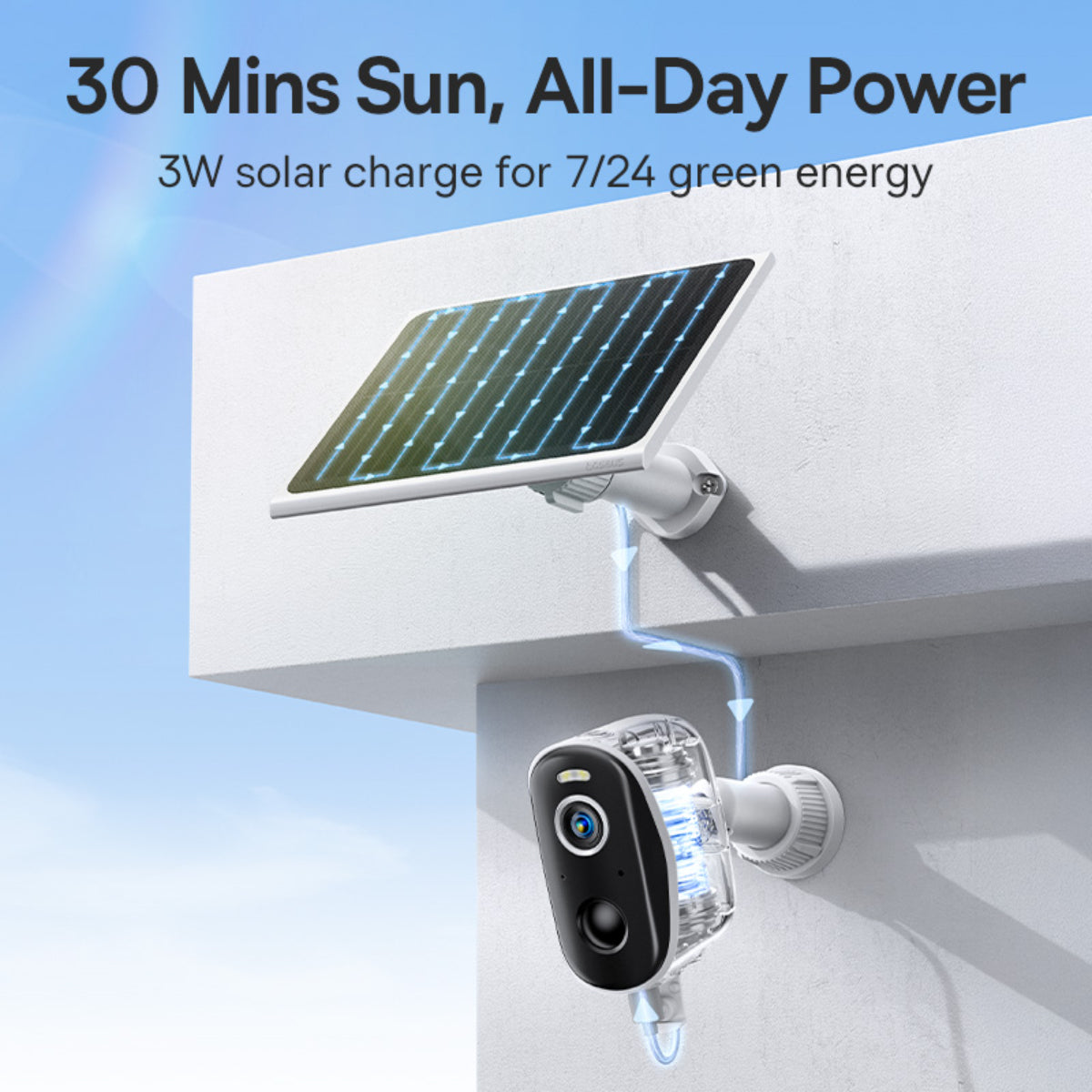 baseus-security-a1-solar-panel-for-compatible-security-cameras-reliable-solar-po image 4