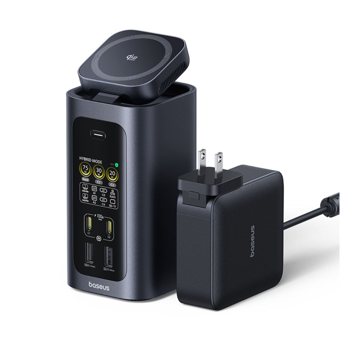 baseus-spacemate-rd1-pro-15-in-1-docking-station-dual-4k-displays-gan-fast-charg image 3