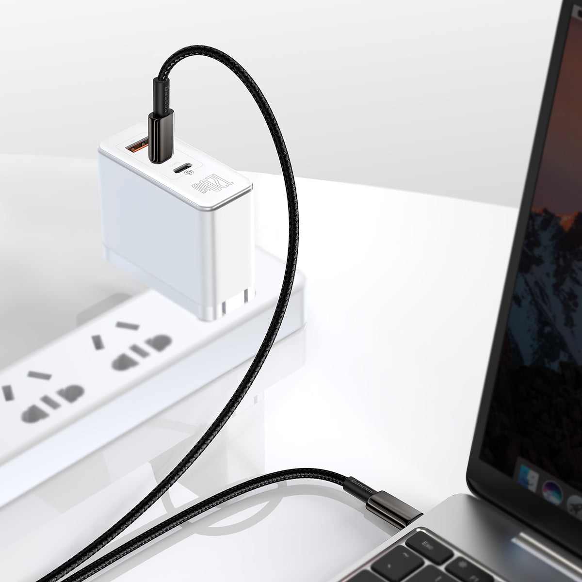 baseus-usb-c-to-usb-c-cable-100w-premium-braided-charging-cord image 7
