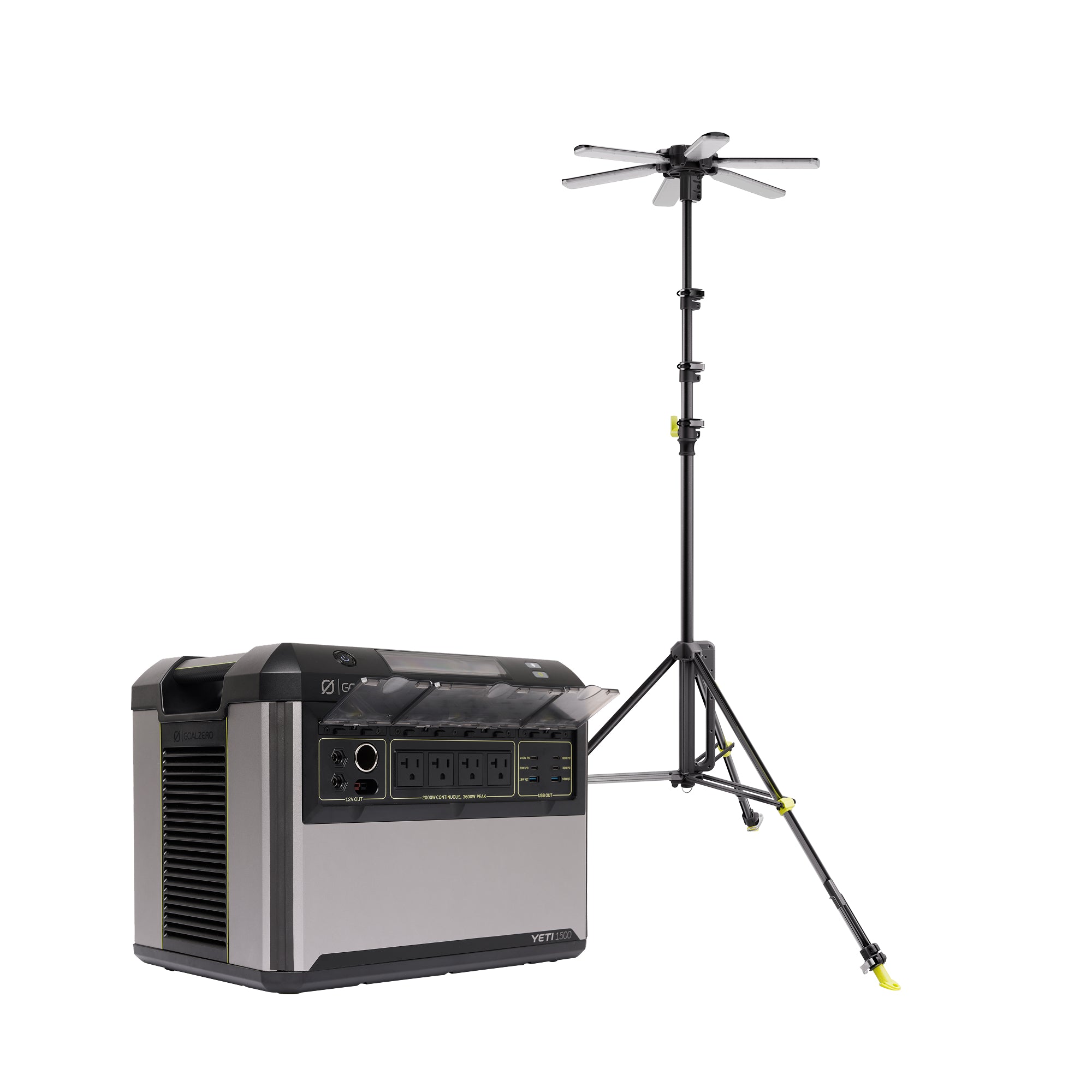 goal-zero-yeti-1500-skylight-bundle-2000w-inverter-6000-lumen-light image 1