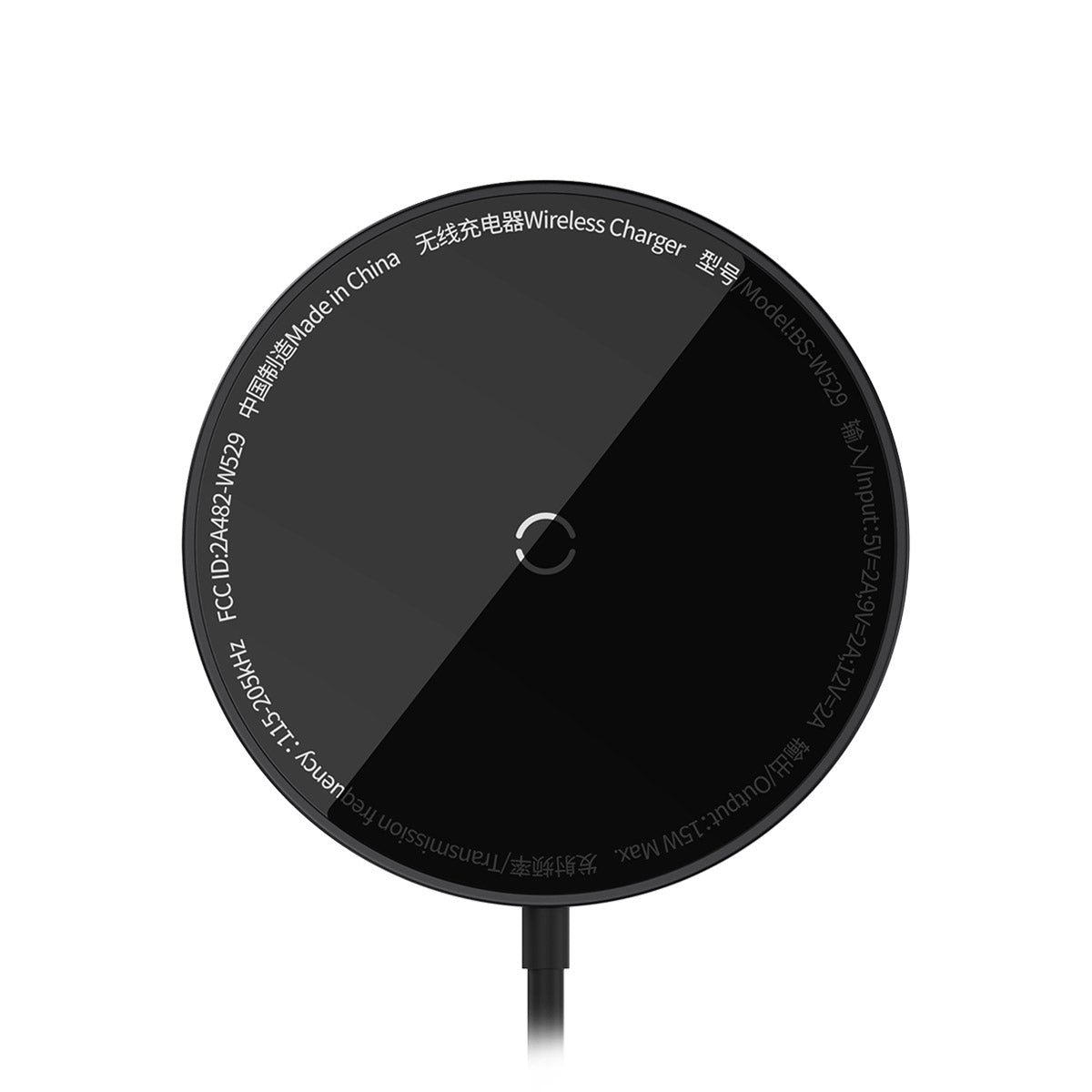 baseus-simple-mini3-magnetic-wireless-charger-15w-magsafe-compatible-n52-magnets image 3