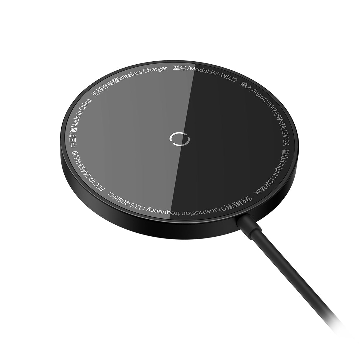 baseus-simple-mini3-magnetic-wireless-charger-15w-magsafe-compatible-n52-magnets image 4