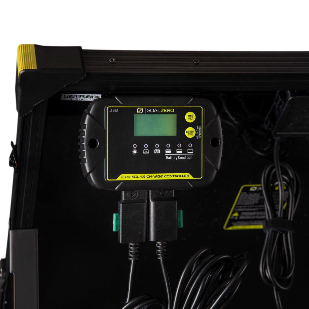 goal-zero-boulder-200-briefcase-solar-charging-kit-with-20a-charge-controller image 4