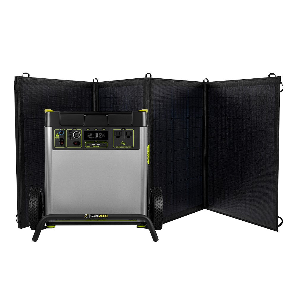 goal-zero-yeti-6000x-4-nomad-200-solar-generator image 1