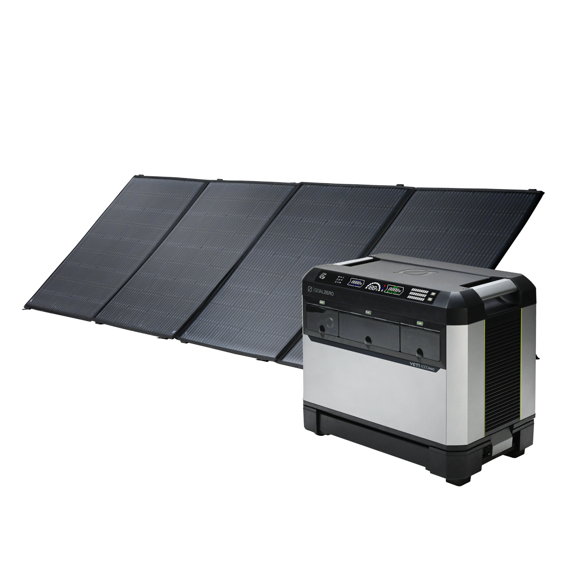 goal-zero-yeti-pro-4000-nomad-400-solar-generator-kit-4000wh-backup-power-with-s image 1