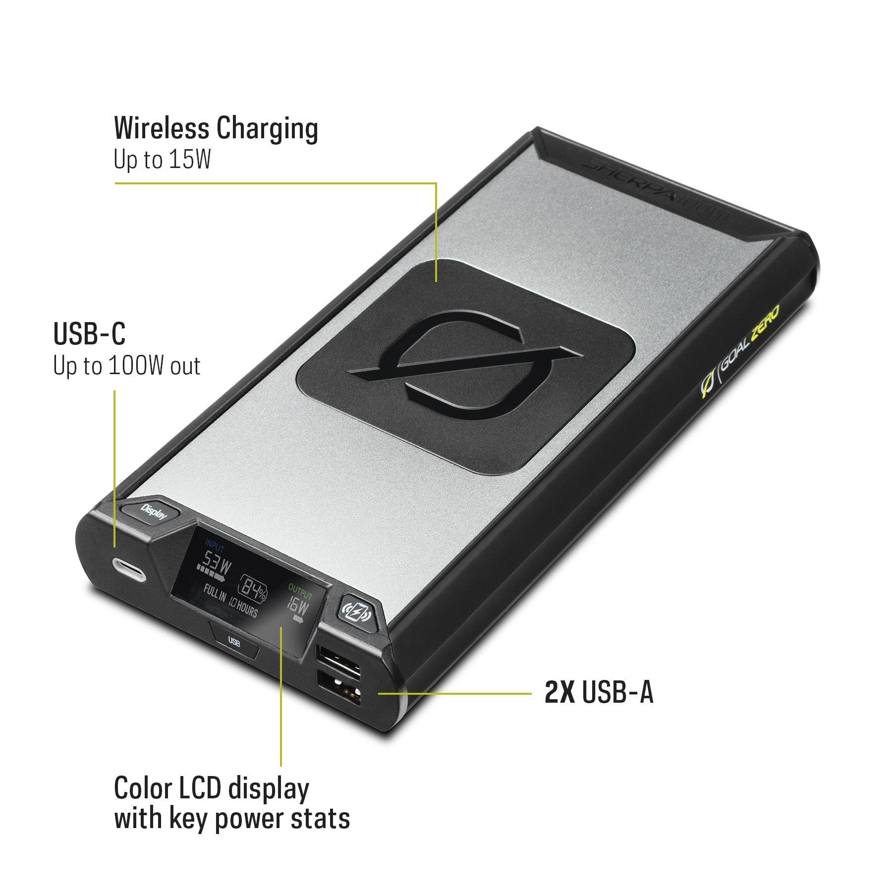 goal-zero-sherpa-100pd-65w-usb-c-charger-tech-kit image 2