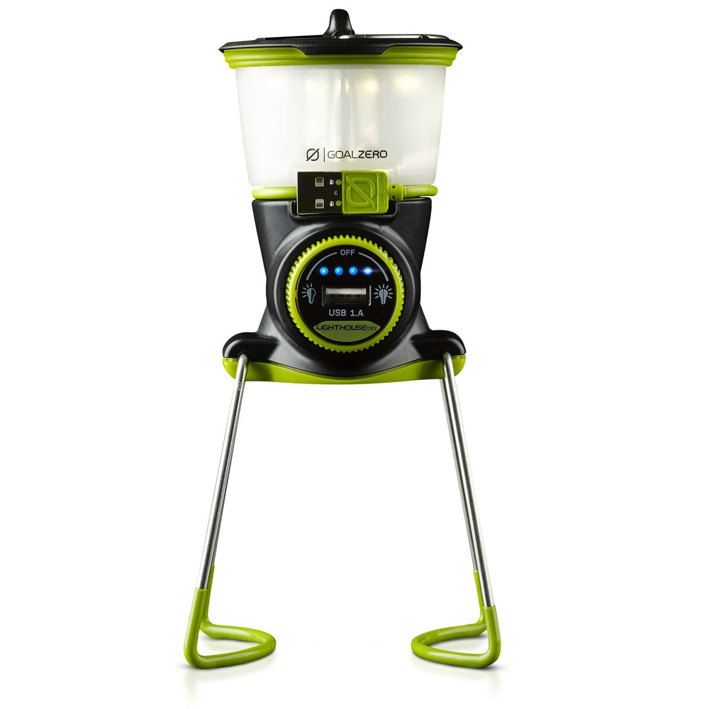 goal-zero-lighthouse-mini-lantern-with-usb-power-hub-rechargeable-dimmable-500-h image 1