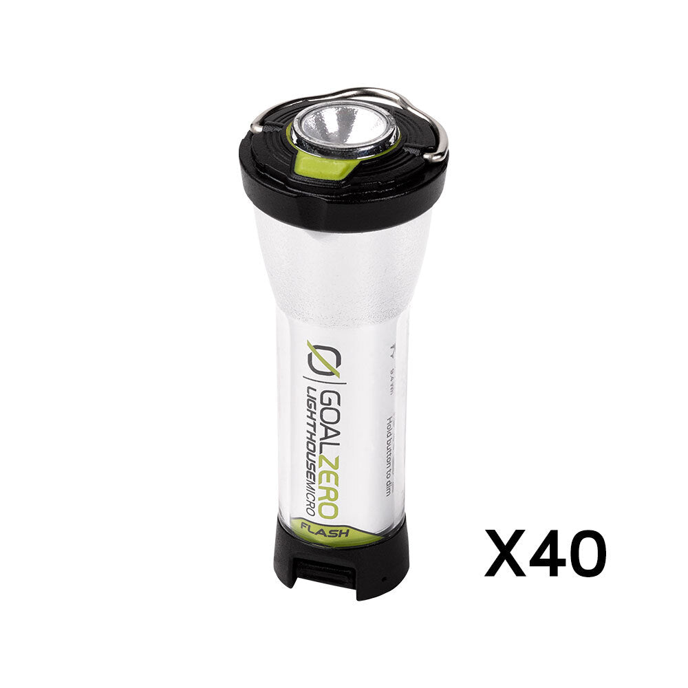goal-zero-lighthouse-micro-flash-usb-rechargeable-lantern-40-pack-120-lumen-flas image 2