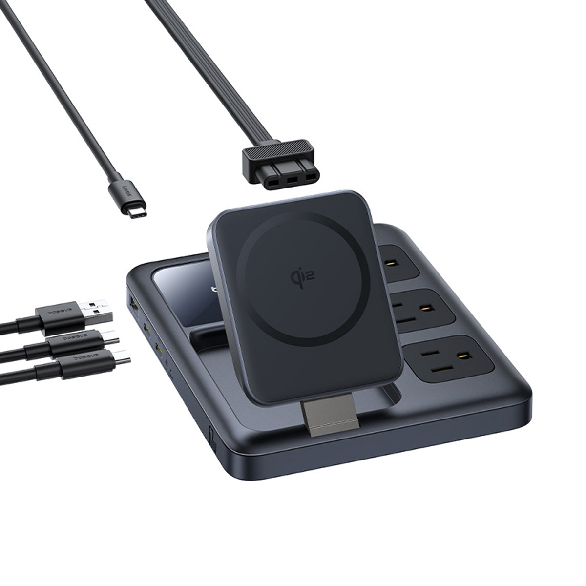 baseus-nomos-8-in-1-charging-station-qi2-67w image 5