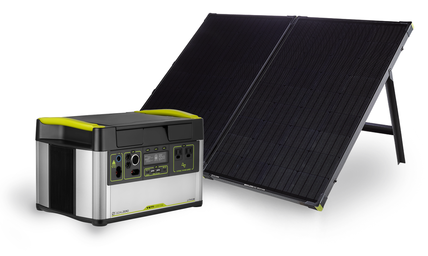 goal-zero-yeti-1000-core-boulder-200-briefcase-solar-generator image 1